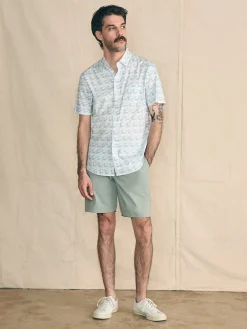 Movement™ Short-Sleeve Shirt - Ivory Endless Peaks