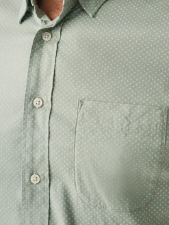 Movement™ Short-Sleeve Shirt - Sage Meridian Print