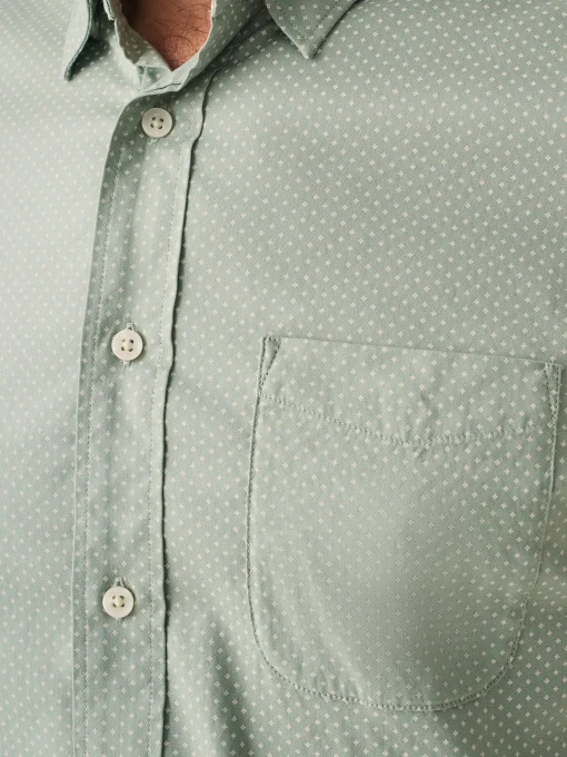 Movement™ Short-Sleeve Shirt - Sage Meridian Print