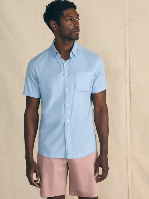 Movement™ Short-Sleeve Shirt - Atlantic Sky
