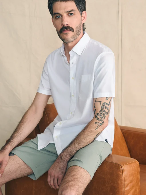 Movement™ Short-Sleeve Shirt - Cloud White