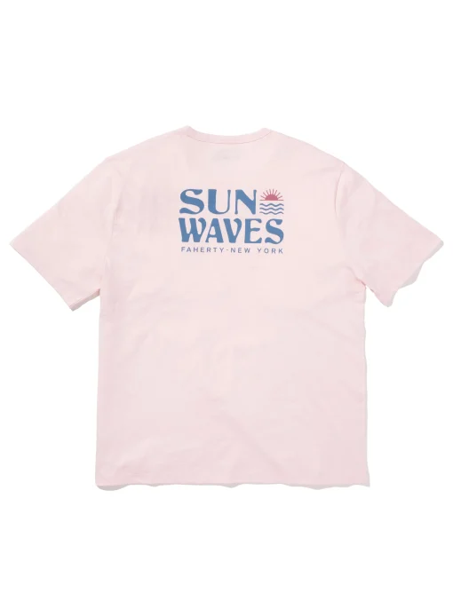 New York Short-Sleeve Crew T-Shirt - Pearl Pink