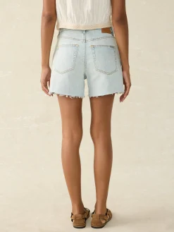 Organic Cotton Denim Short - Cloudbreak Wash
