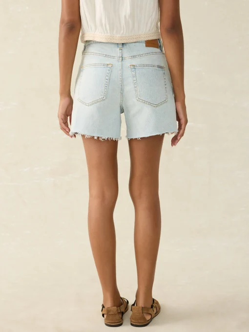 Organic Cotton Denim Short - Cloudbreak Wash
