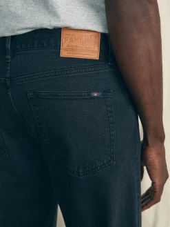 Organic Cotton Slim Straight Denim (32