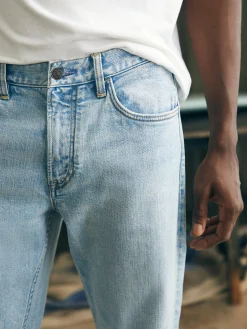 Organic Cotton Slim Straight Denim (32