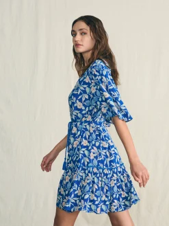 Orinda Mini Dress - Blue Ginger Floral