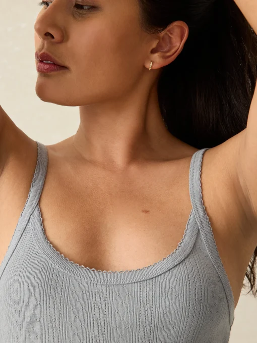 Pacific Pointelle Tank - Tradewinds