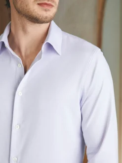 Reserve Knit Shirt - Soft Lavender Melange