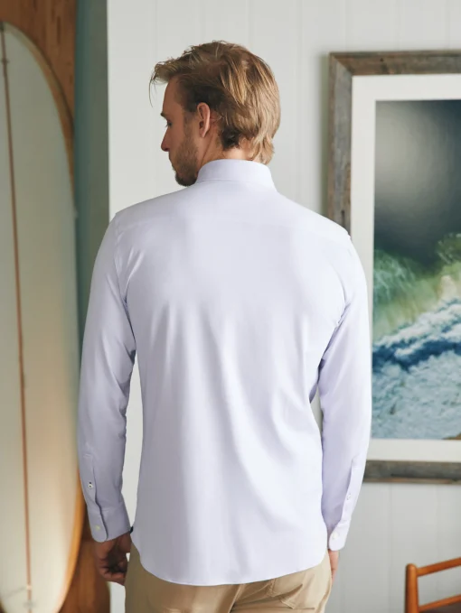 Reserve Knit Shirt - Soft Lavender Melange