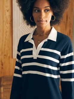 Rugby Jersey Dress - Cape May Stripe