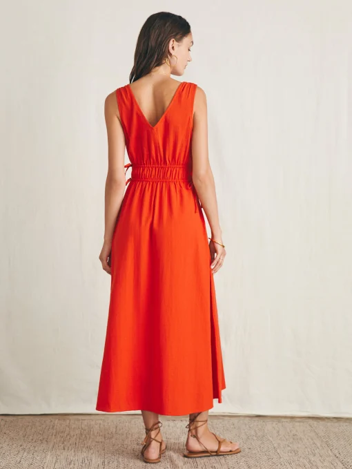 Sandbar Maxi Dress - Poppy Red