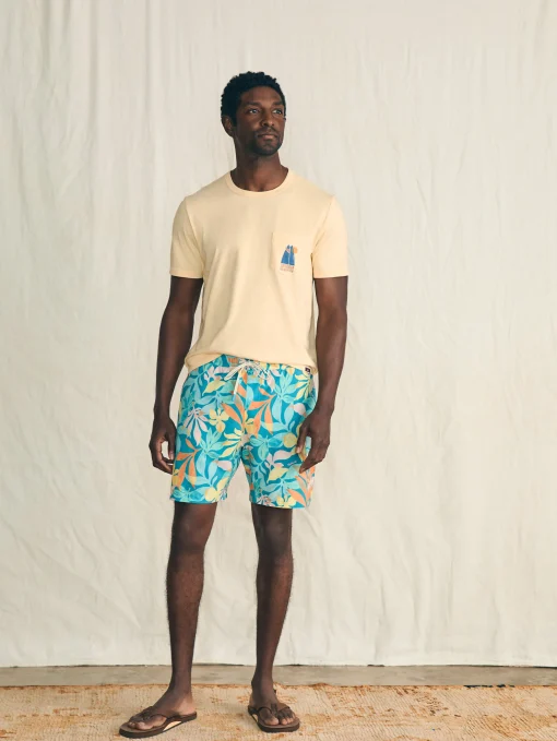 Shorelite Active Swim Short (7" Inseam) - Summer Blooms