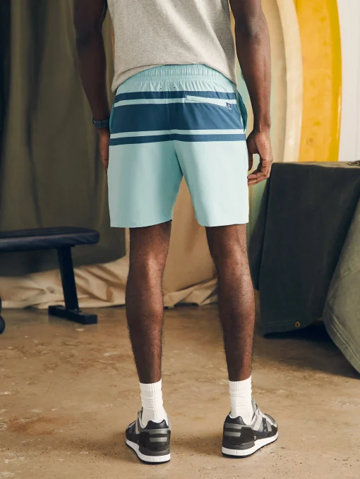 Shorelite Active Swim Short (7" Inseam) - Shore Teal