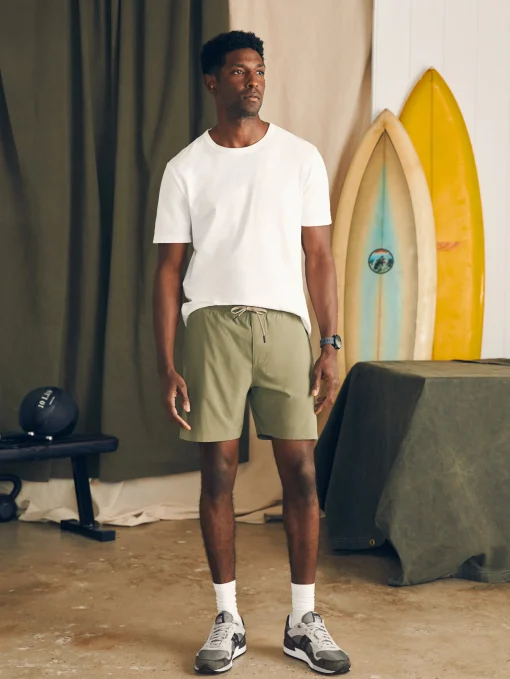 Shorelite Active Swim Short (7" Inseam) - Light Pine
