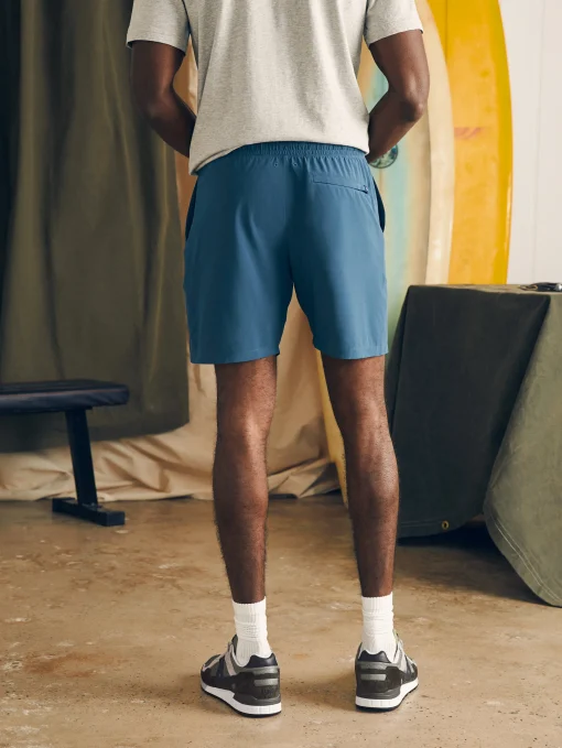 Shorelite Active Swim Short (7" Inseam) - Offshore Storm