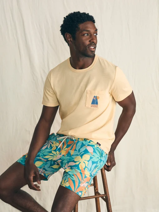 Shorelite Active Swim Short (7" Inseam) - Summer Blooms