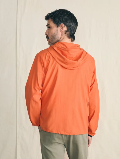 Shorelite Packable Anorak - Isle Orange