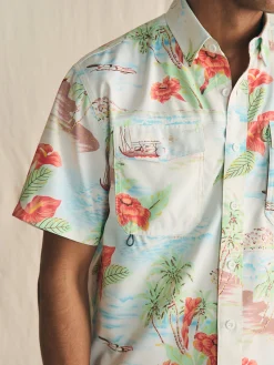 Shorelite Short-Sleeve Tech Shirt - Tropical Breeze