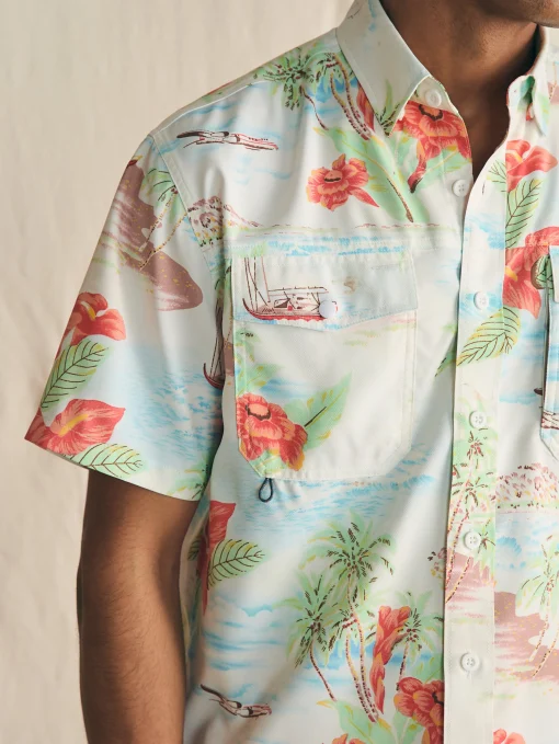 Shorelite Short-Sleeve Tech Shirt - Tropical Breeze