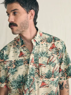 Shorelite Short-Sleeve Tech Shirt - Scenic Safari