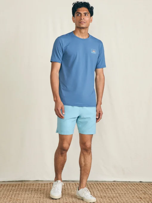 Shorelite Short-Sleeve Tech Tee - Breaker Blue