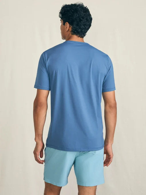 Shorelite Short-Sleeve Tech Tee - Breaker Blue