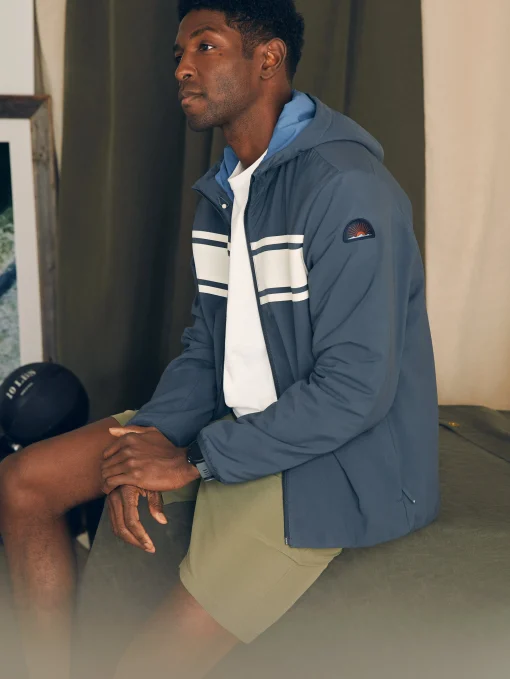 Shorelite Surf Stripe Jacket - Blue Nights