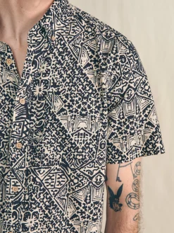 Short-Sleeve Breeze Shirt - Black Kaula
