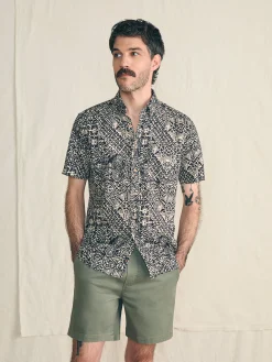 Short-Sleeve Breeze Shirt - Black Kaula