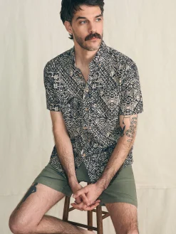 Short-Sleeve Breeze Shirt - Black Kaula