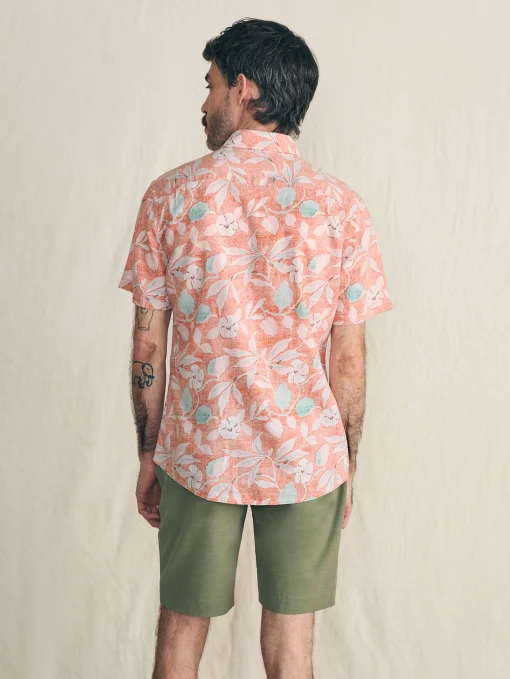 Short-Sleeve Breeze Shirt - Ginger Floral