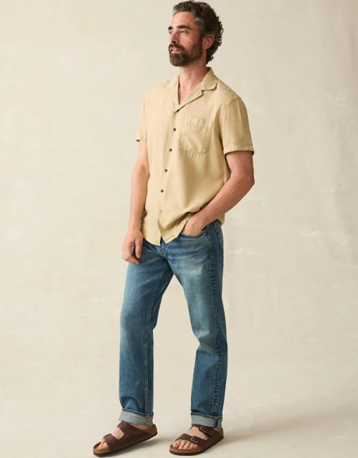 Short-Sleeve Getaway Camp Shirt - Safari Khaki