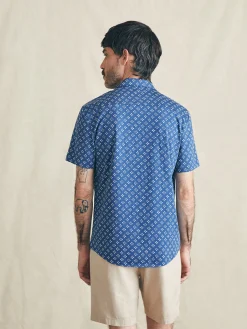 Short-Sleeve Hermosa Knit Shirt - Navy Atlas