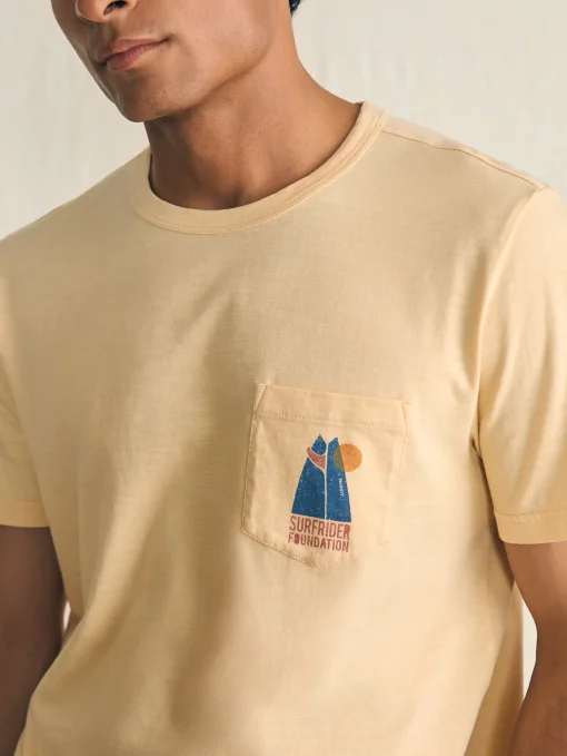 Short-Sleeve Surfrider Sunwashed Pocket Tee - Sunny Days
