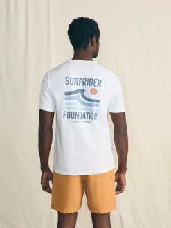 Short-Sleeve Surfrider Sunwashed Pocket Tee - White