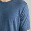 Short-Sleeve Vintage Chambray Tee - Glacial Navy Heather
