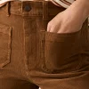 Softstretch Cord Patch Pocket Pant - Cord Brown