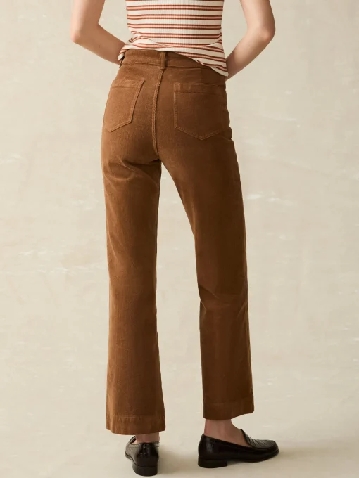 Softstretch Cord Patch Pocket Pant - Cord Brown