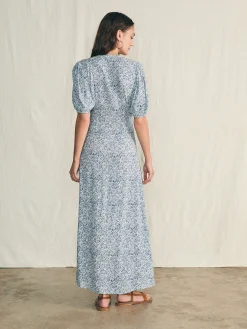 Sorrento Dress - Cream Imma Floral