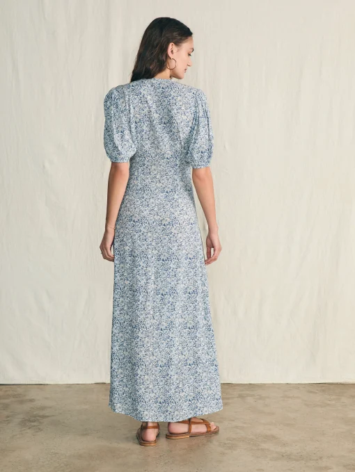 Sorrento Dress - Cream Imma Floral