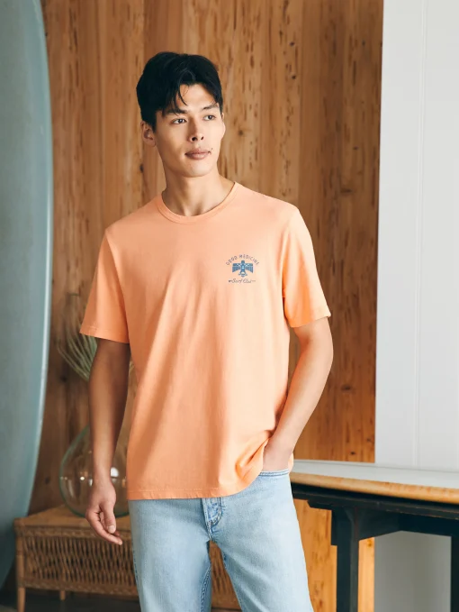 Steven Paul Judd Good Medicine Surf Club Tee - Island Melon