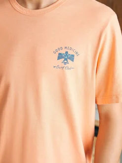 Steven Paul Judd Good Medicine Surf Club Tee - Island Melon