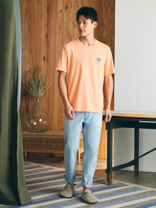 Steven Paul Judd Good Medicine Surf Club Tee - Island Melon