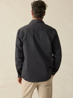 Stretch Blanket Lined CPO (Tall) - Washed Black