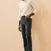 Stretch Corduroy 5-Pocket Pant (32" Inseam) - Washed Black