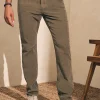 Stretch Corduroy 5-Pocket Pant (32" Inseam) - Surplus Olive