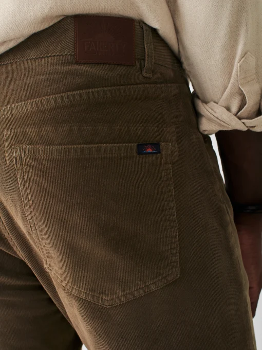 Stretch Corduroy 5-Pocket Pant - Mountain Brown
