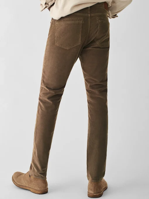 Stretch Corduroy 5-Pocket Pant - Mountain Brown