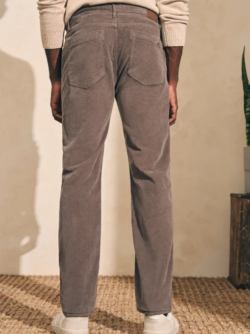 Stretch Corduroy 5-Pocket Pant (32" Inseam) - Rugged Grey